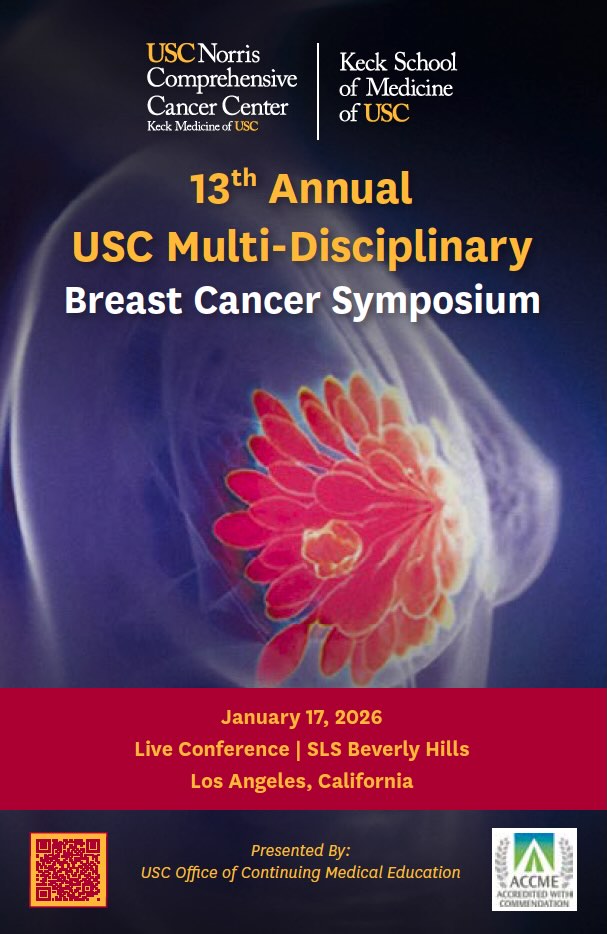 13th Annual USC Multi-Disciplinary Breast Cancer Symposium Banner