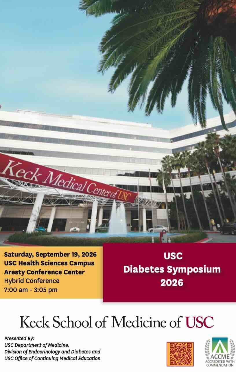USC Diabetes Symposium 2026 Banner