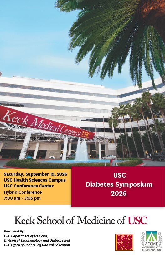 USC Diabetes Symposium 2026 Banner