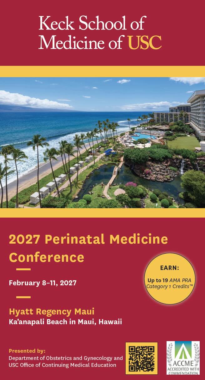2027 Perinatal Medicine Conference Banner