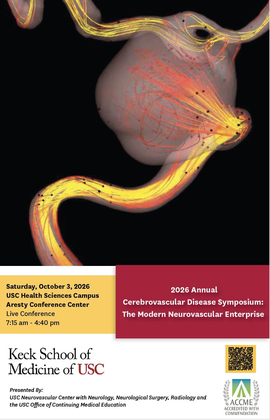 2026 Annual Cerebrovascular Disease Symposium: The Modern Neurovascular Enterprise Banner