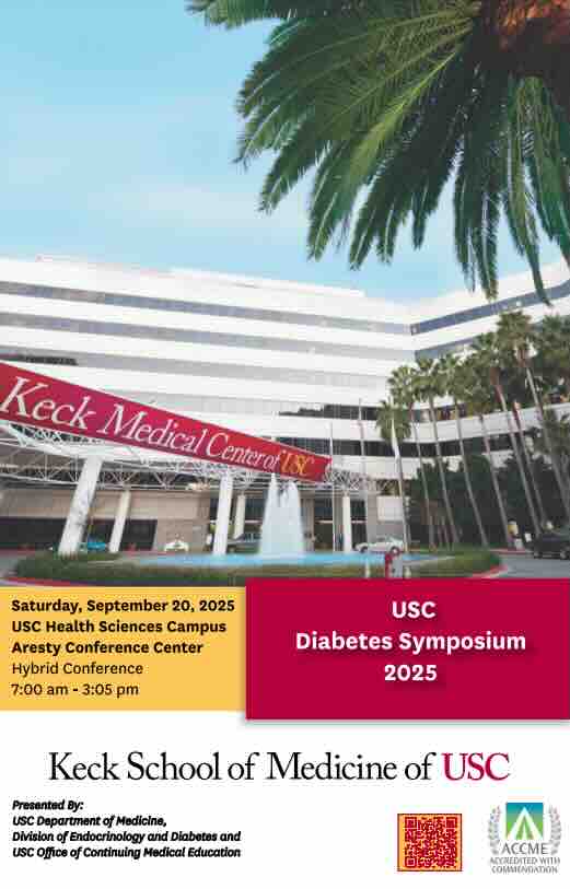 USC Diabetes Symposium 2025 Banner